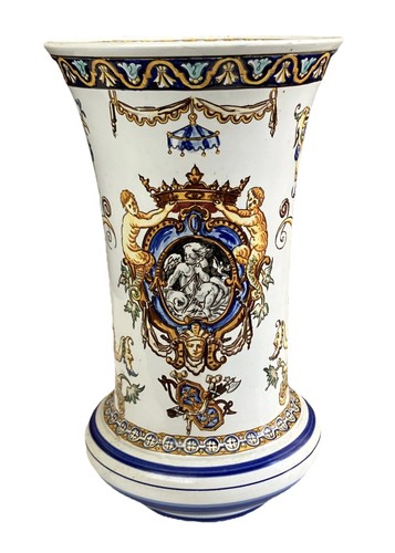 Gien vase faïence - gien,