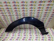 03 - 06 SUBARU BAJA LEFT FRONT FENDER FLARE MOLDING DRIVER OEM BLUE 35J DAMAGED