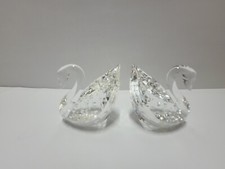 Swarovski Crystal 1995 Special Ed., 100 Year Centenary Swans, 1 Box No Podium