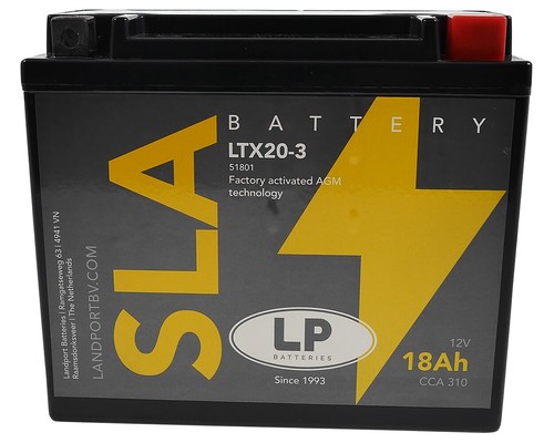 Ytx20 batterie moto agm - ytx20-bs,