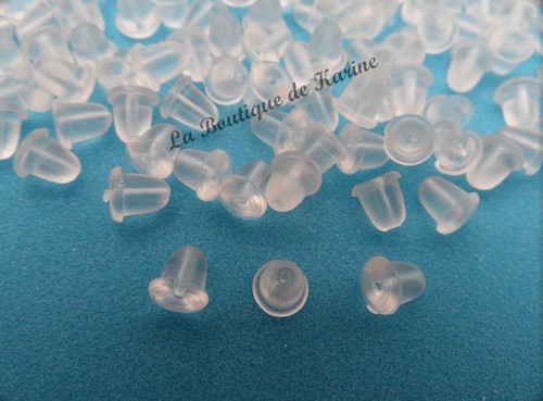 200 fermoirs embouts plastique - 200,