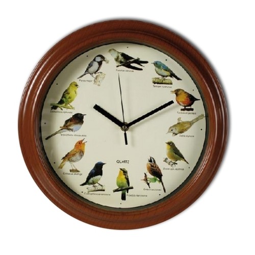 Horloge murale oiseaux - horloge,