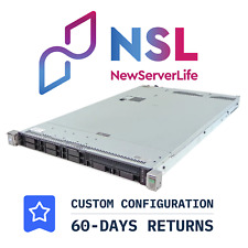 HP ProLiant DL360 Gen9 Server 2x E5-2680v4 2.4GHz =28 Cores 128GB P440AR 4xRJ45