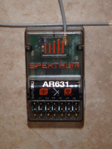Spektrum ar631 channel as3x - ar631, 6-channel