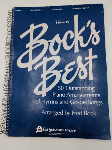 Bock best vol fred - best, iv