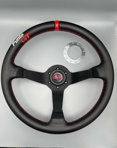 Volant sport cuir fiat - volant,
