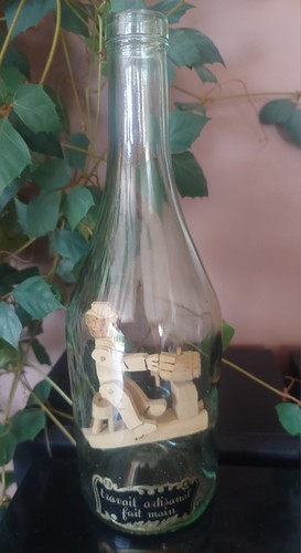 Bouteille captive art - bouteille,