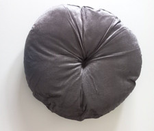 COUSSIN ROND 36 CM x 4 CM GRIS