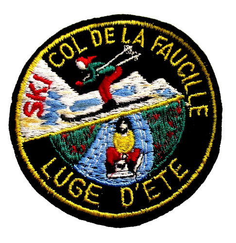 écusson col faucille - Écusson,