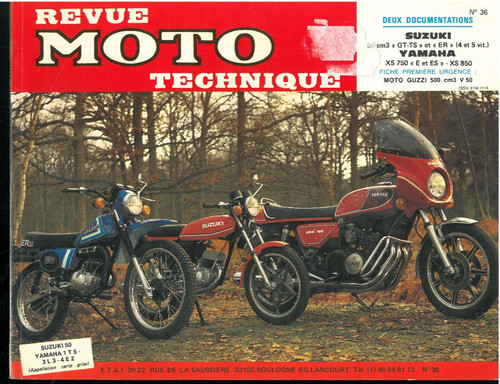 Revue moto technique - technique, 36