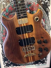 Alembic BBSB4 Stanley Clarke Signature Brown Bass 2005 w Hard Case LED's Short S