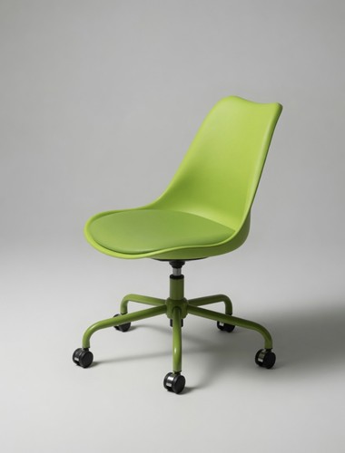 Chaise bureau verte design - chaise,