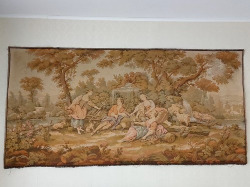 Tapisserie ancienne murale - ancienne,