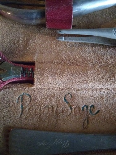 Vintage 1930 peggy - vintage, sage