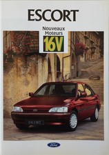 Brochure Ford Escort 16V +