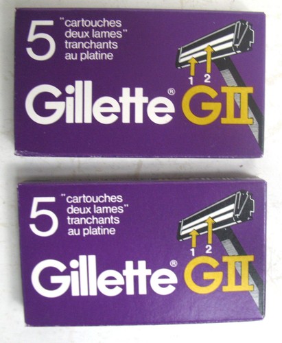 Pack lames gillette - (2, x