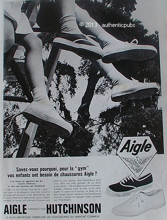 Publicite aigle chaussures - aigle,