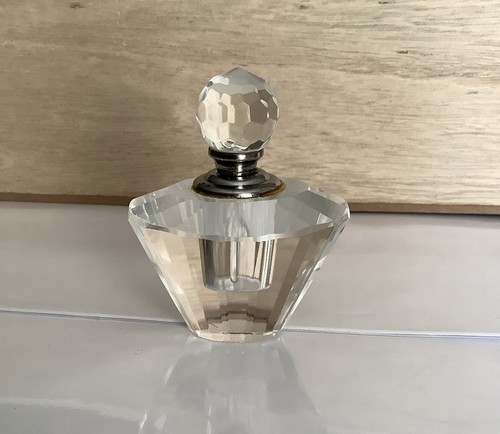 Flacon verre facetté - flacon,