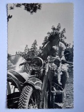 BMW 1953 SIDECAR MOTORCYCLE old postcard 2
