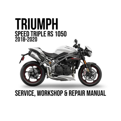 Triumph speed triple 1050 - triumph, rs