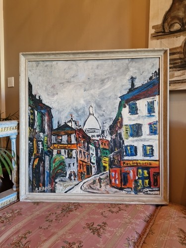 Peinture ancienne huile - peinture, ancienne,