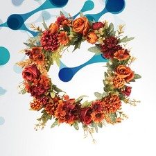  1 PC Simulé Rose Guirlande