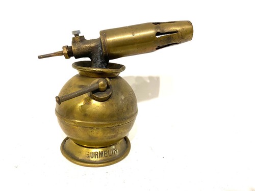 Ancien chalumeau laiton - ancien,