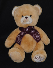 Peluche doudou ours Caramel LA