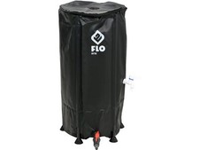 Réservoir d'eau de pluie 100 litres, réservoir d'eau, tonneau à eau, PVC