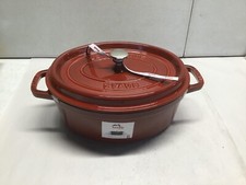 Staub Oval Oven 4.25QT Red