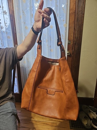 Gussaci brown hobo bag - gussaci,