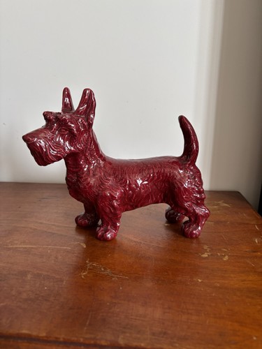 Chien fox terrier - , céramique