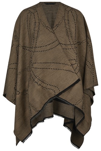 Pikeur cape - cape, mocha