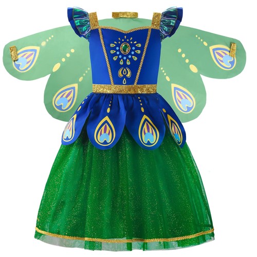 Peacock costume girl carnival