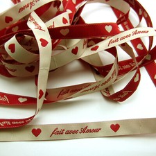 RUBAN - FAIT AVEC AMOUR -