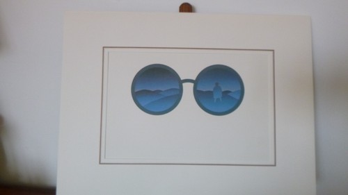 Folon affiche encadrement - folon,