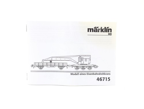 Märklin 46715 description - h0,