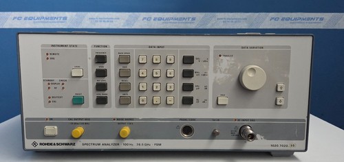 Rohde and schwarz fsm - rohde,