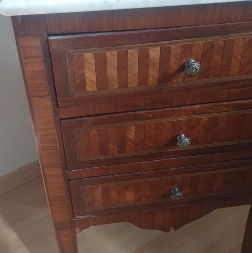 Table chevet bois marron - table, de