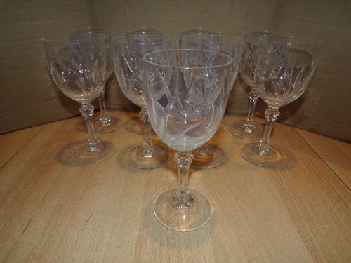 Lot verres cristal - 9,