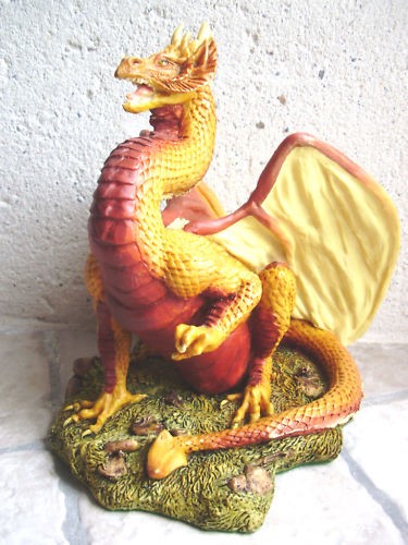 Figurine résine dragon - figurine, dragon.