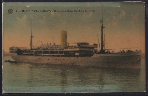 Carte postale paquebot - , ss