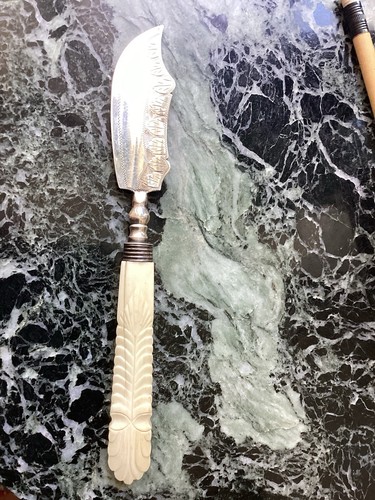 Couteau beurre argent - à,