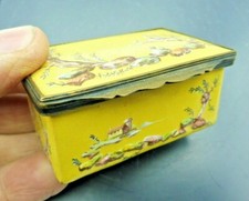 ANCIEN PILULIER emaillé sur