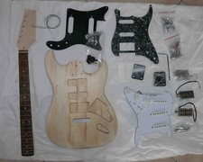 Kit neuf à construire guitare  électrique + pièces occasion