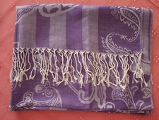 ECHARPE ETOLE VIOLET - NEUVE