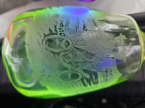 Bouteille verre ouraline - bouteille,