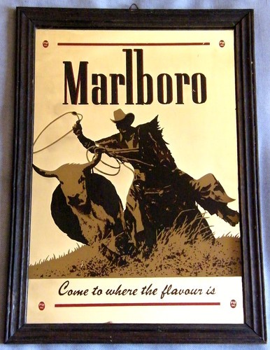 Vintage miroir marlboro - ,