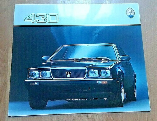 Brochure catalogue maserati - catalogue,