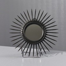 Brutalist Iron Mirror circa 1950 Brutalist Modernist Design